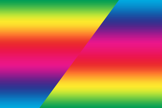 An abstract psychedelic rainbow colored gradient background image.
