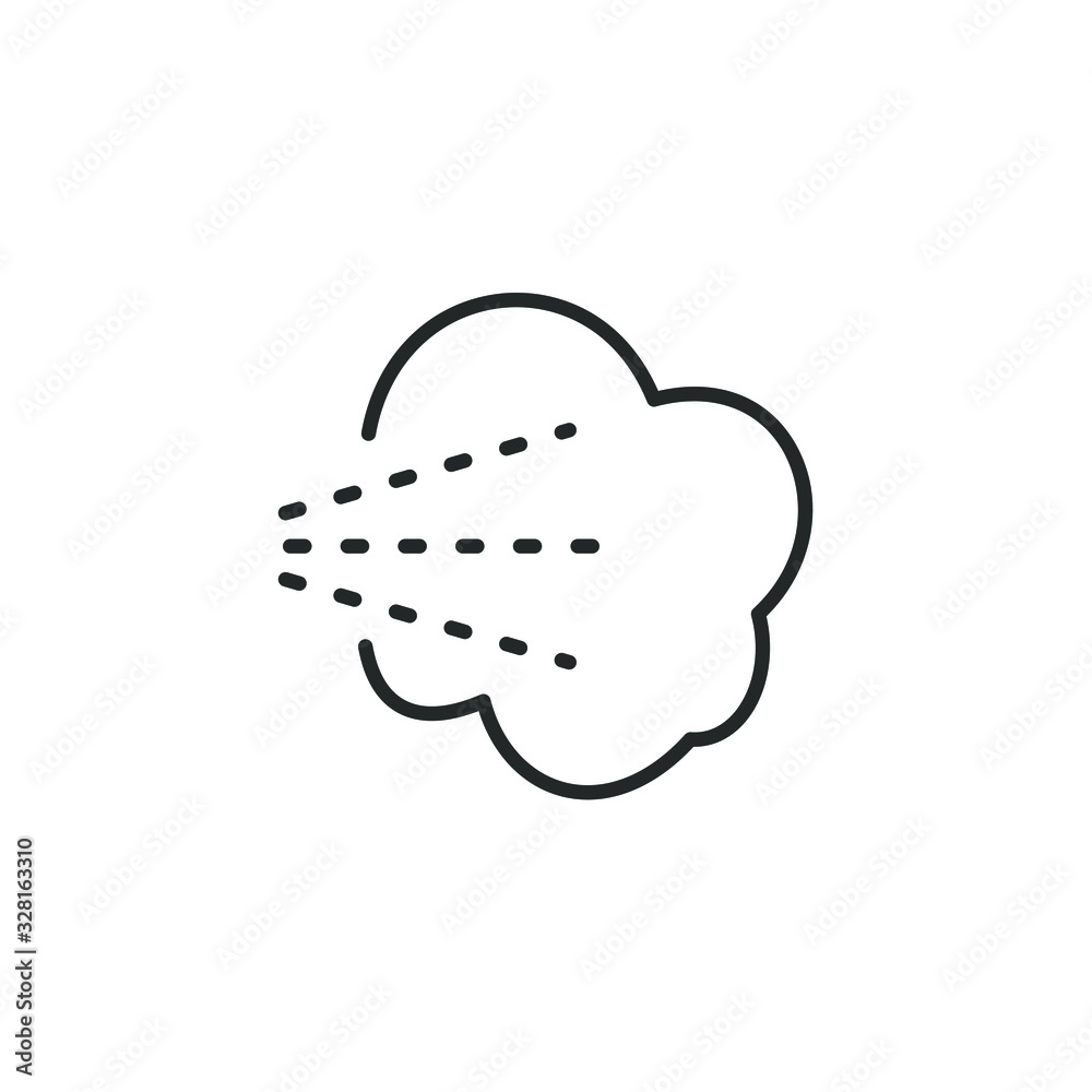 Aufkleber spray icon template color editable. spray symbol vector sign isolated on white background illustrati