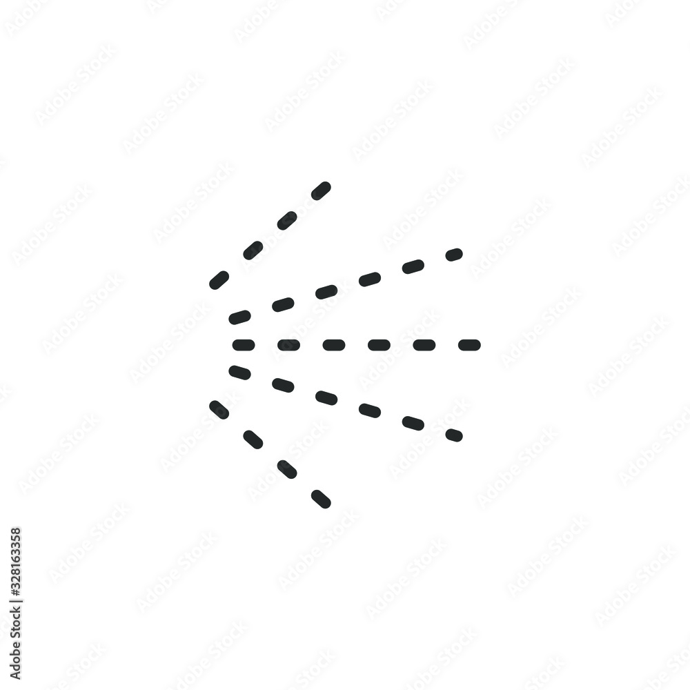 Poster spray icon template color editable. spray symbol vector sign isolated on white background illustration for graphic and web design.