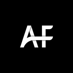 AF Letter Logo Design Template Vector eps