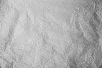Fototapeta premium Old crumpled grey paper background texture