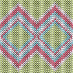 Woven rhombus argyle knitting texture geometric 