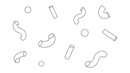 Abstract background design with geometric shapes, modern pattern, vector illustration