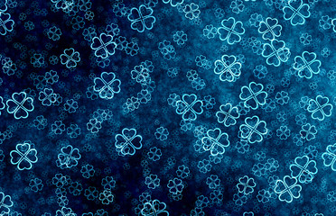  lucky shamrocks background