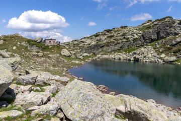 Landscape with The Scary Lake, Rila Mountain, Bulgaria