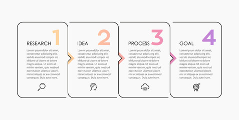 Vector infographic template