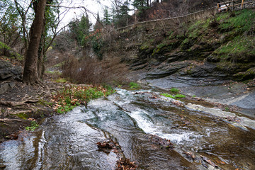National Botanic Garden. Gorge. River. Tbilisi. Georgia.