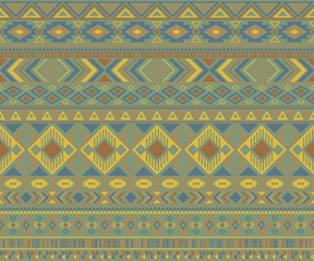 American indian pattern tribal ethnic motifs geometric vector background.
