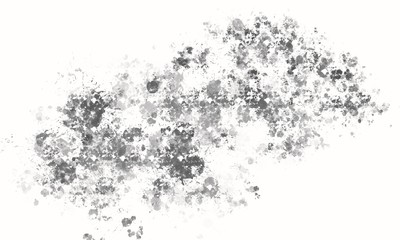 Grey splatter white mode background