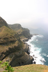 Nature landscape around the Bitoujiao trail