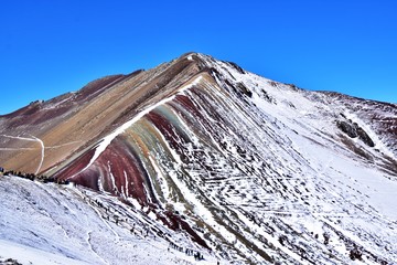 Vinicunca Rainbow Mountain , Peru 