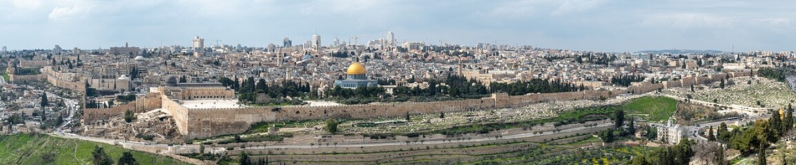 Fototapeta premium Jerusalem panorama