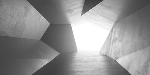 abstract wall polygon dark grey geometric structure with triangular shapes on white background 3d render illustration
