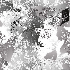 Hand Drawn Grunge Surface. Chalk Coal and Paint 