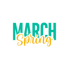 Quote about march month, spring time quote.