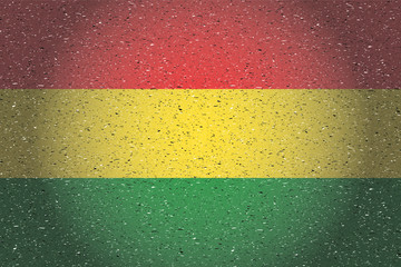 flag of ghana in retro backgroun