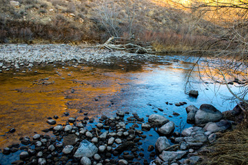 stones in water