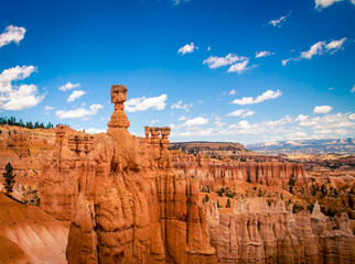 Valley in Bryce Canyon National park