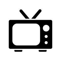 television icon vector template