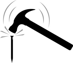 Hammering A Nail