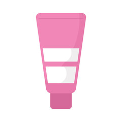 cream tube makeup product isolated icon