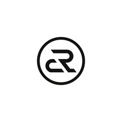 Letter CR logo Template Vector