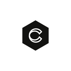 Letter C logo Template Vector