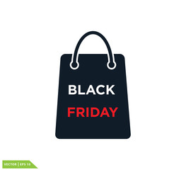Black friday icon vector ,price tag icon vector logo design
