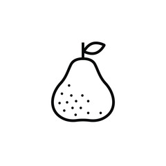 Pomelo thin icon