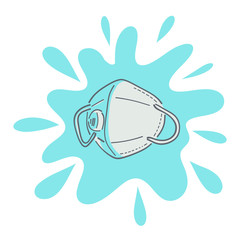 Medical mask Anti dust, anti virus, PM 2.5, Kovid-19.