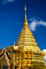 Naklejka premium pagoda in thailand