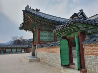 korea seoul old casle