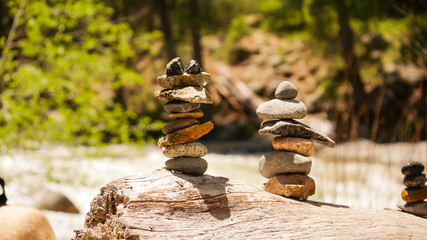 stacking rocks
