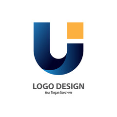 Vector logo design, simple template in eps.10