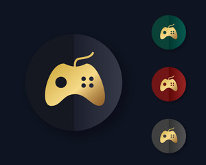 Computer game controller icon