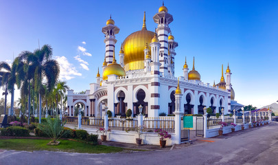 Beautiful mosque in Kuala Kangsar, Malaysia