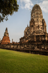 Obraz premium Wat Ratcha Burana, Ayutthaya historical park, Thailand