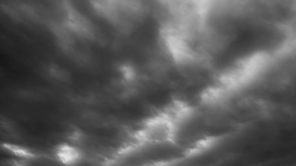 Obraz premium dramatic sky with clouds