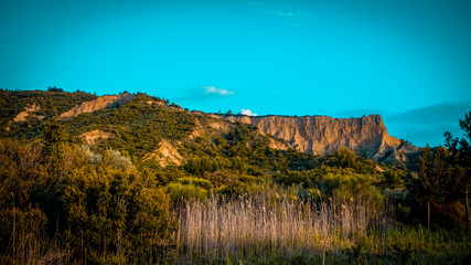 Obraz premium sunset in the mountains