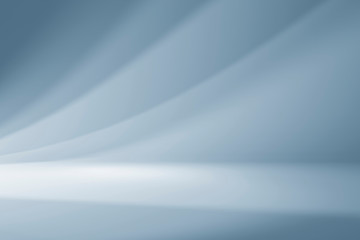 Futuristic White Dramatic Lighting Background with Wind Effect