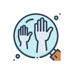 Color illustration icon for enablers 