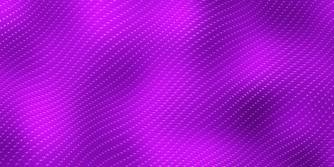 Abstract bright monochrome purple halftone pattern. Soft dynamic lines	