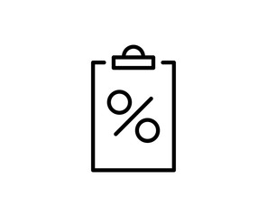 Sale line icon