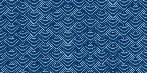 海　波　和紙　背景