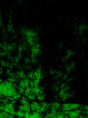 Beautiful closeup textures abstract color yellow and green granite tiles floor and  flowers orange granite rock wall pattern wallpaper and black tiles floor background