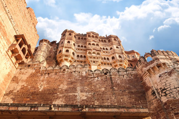 Mehrangarh Fort , Jodhpur. Rajasthan, India