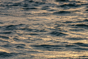 Waves of lakes with blick