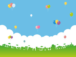 Fototapeta premium 街並み