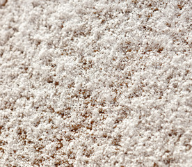Snowflakes on an orange background.