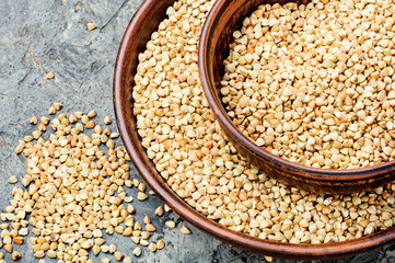 Useful green buckwheat